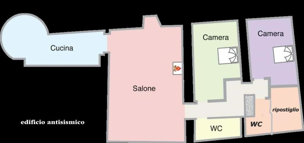 Casa Vacanze Castello Di Beviglie Historical Apartment For Family Assisi Exterior photo